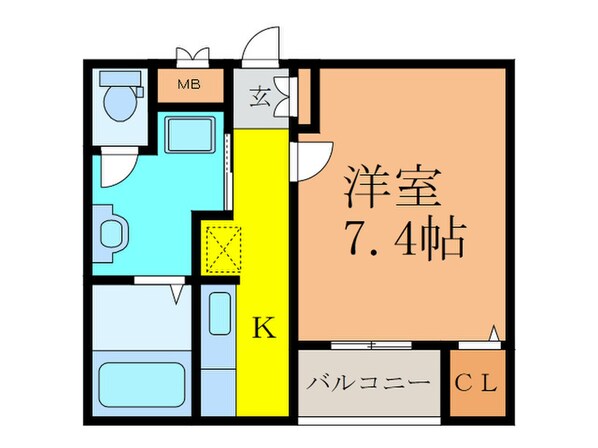 シェーネの物件間取画像